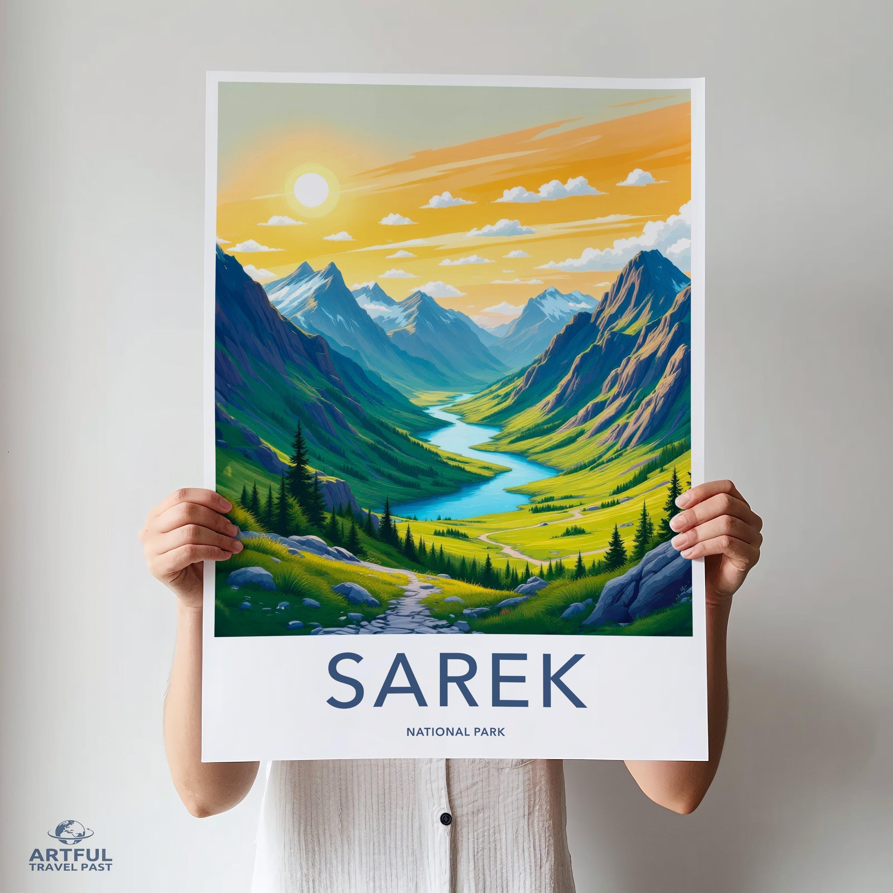 Sarek National Park Poster | Sweden Wall Art