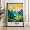 Sarek National Park Poster | Sweden Wall Art