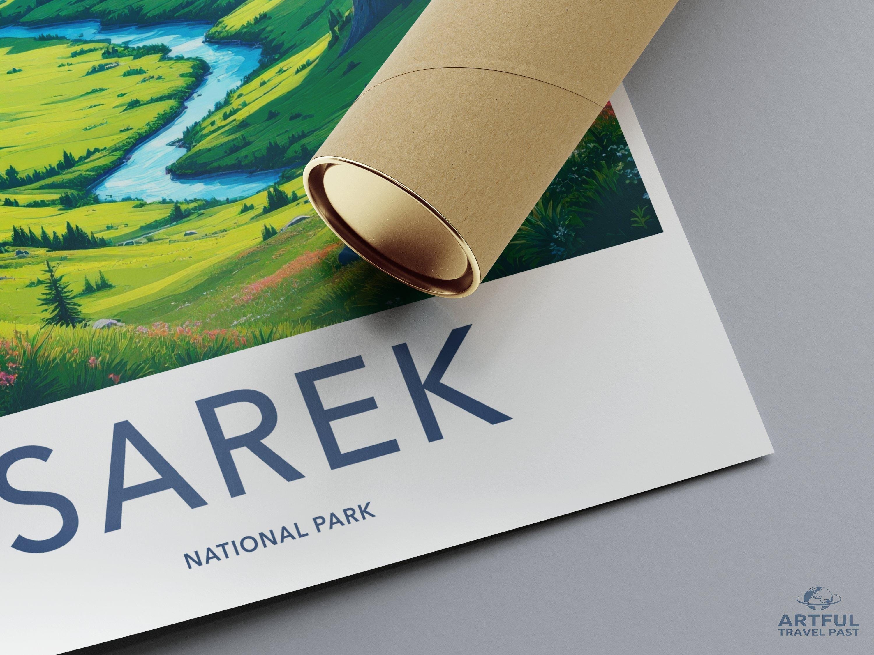 Sarek National Park Poster | Sweden Wall Art