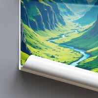 Sarek National Park Poster | Sweden Wall Art