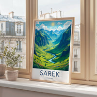 Sarek National Park Poster | Sweden Wall Art
