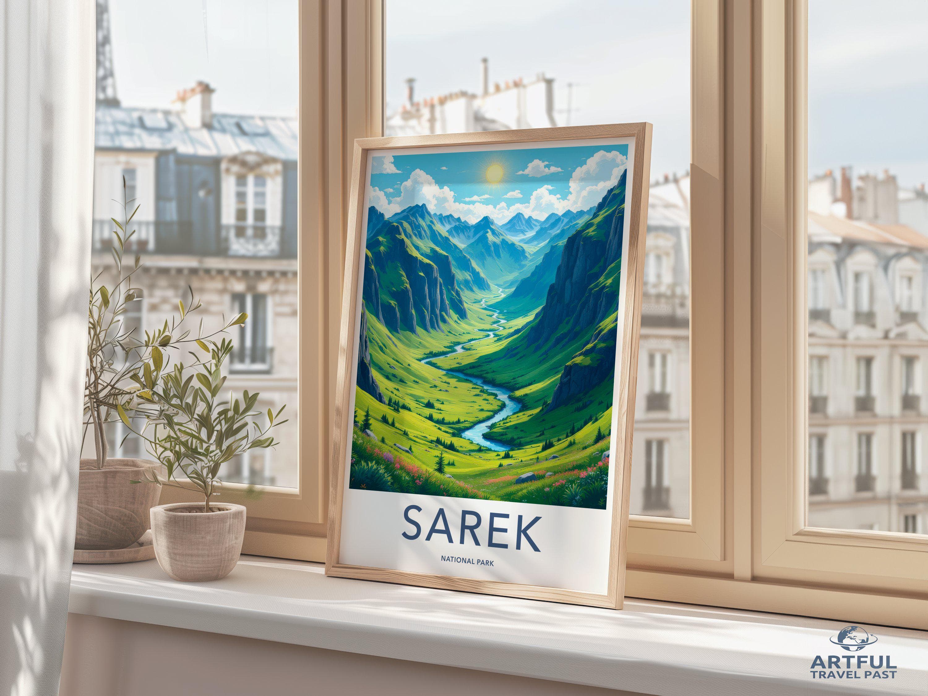 Sarek National Park Poster | Sweden Wall Art