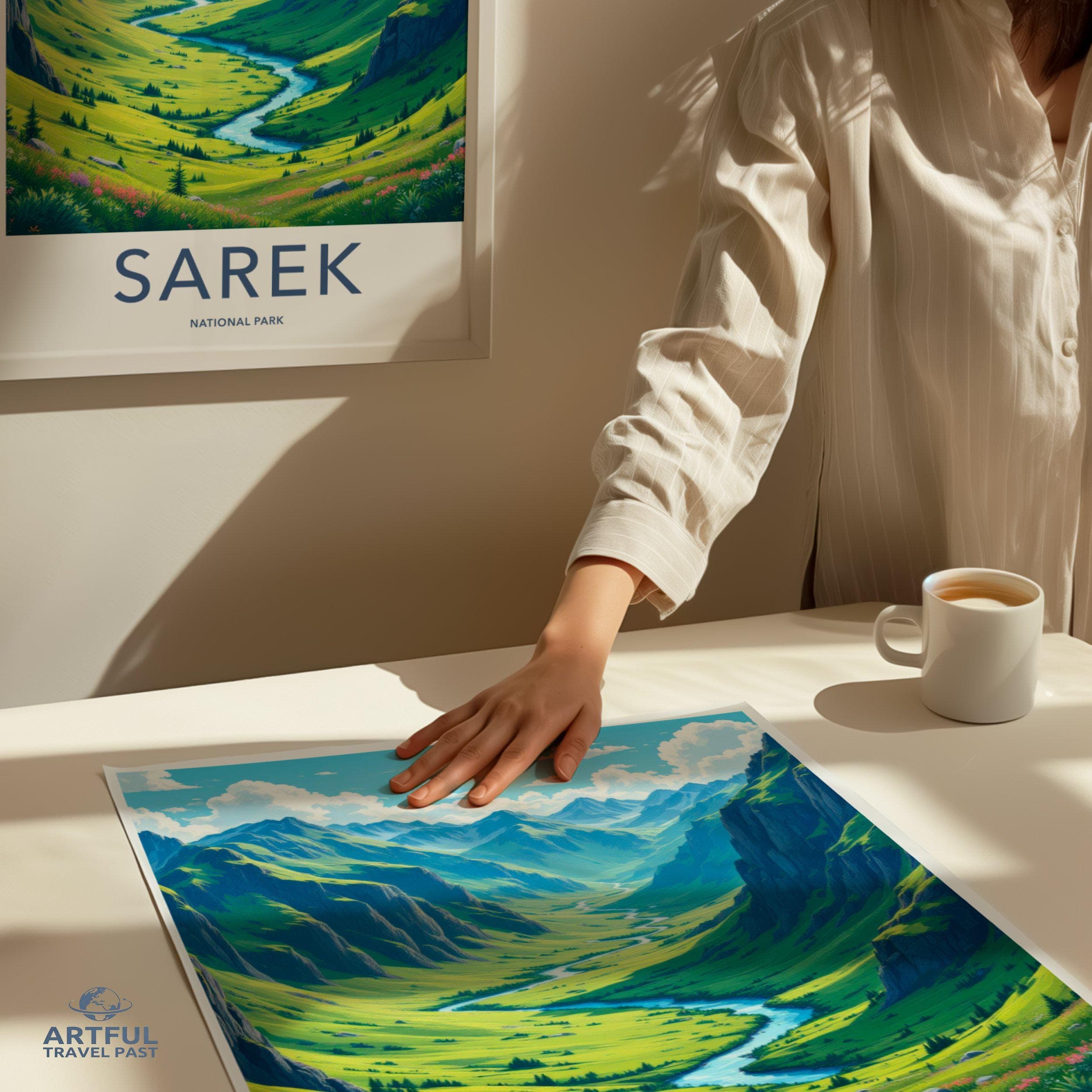 Sarek National Park Poster | Sweden Wall Art