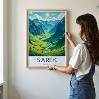 Sarek National Park Poster | Sweden Wall Art