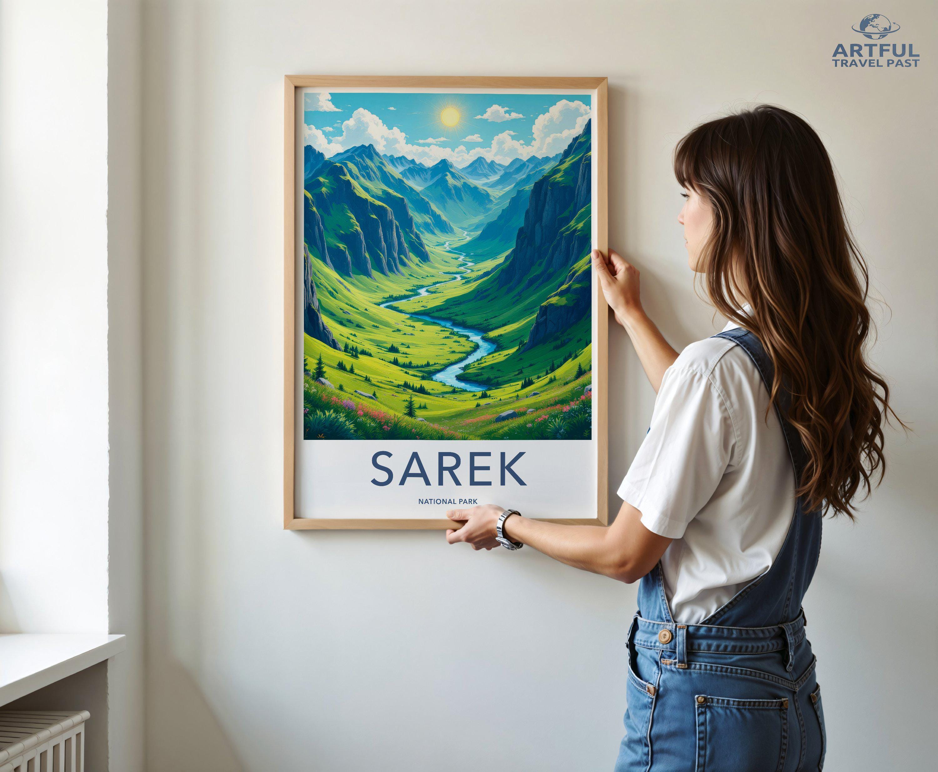 Sarek National Park Poster | Sweden Wall Art