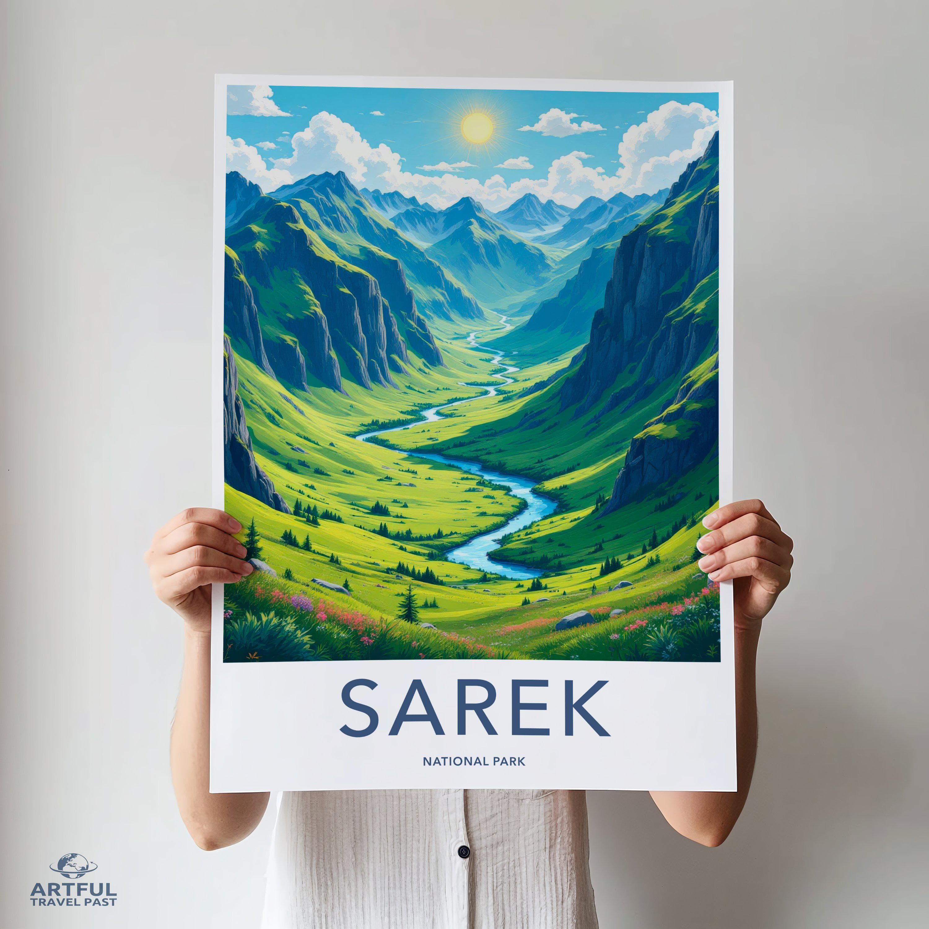 Sarek National Park Poster | Sweden Wall Art