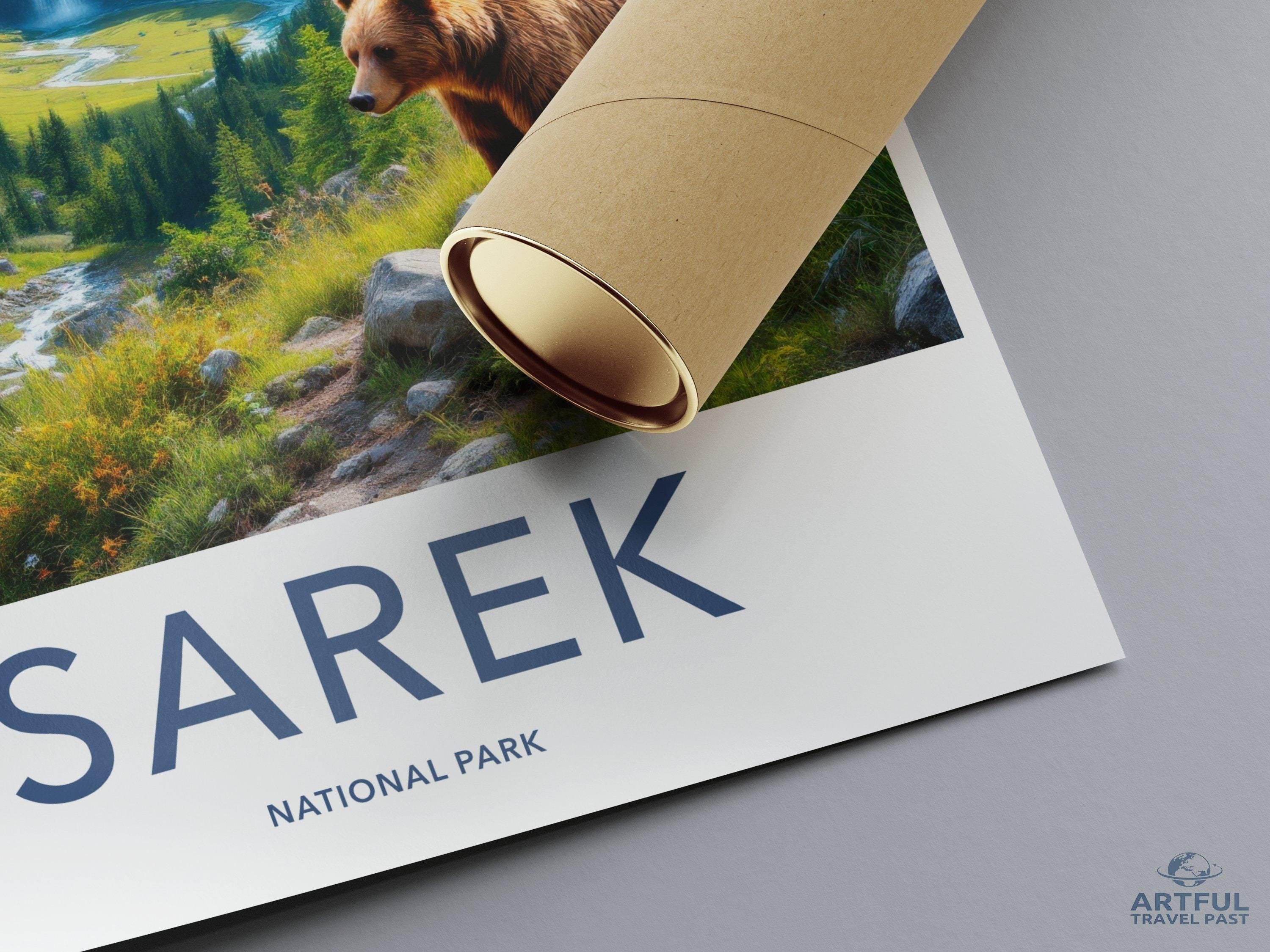 Sarek National Park Poster | Sweden Wall Art