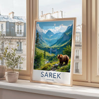 Sarek National Park Poster | Sweden Wall Art