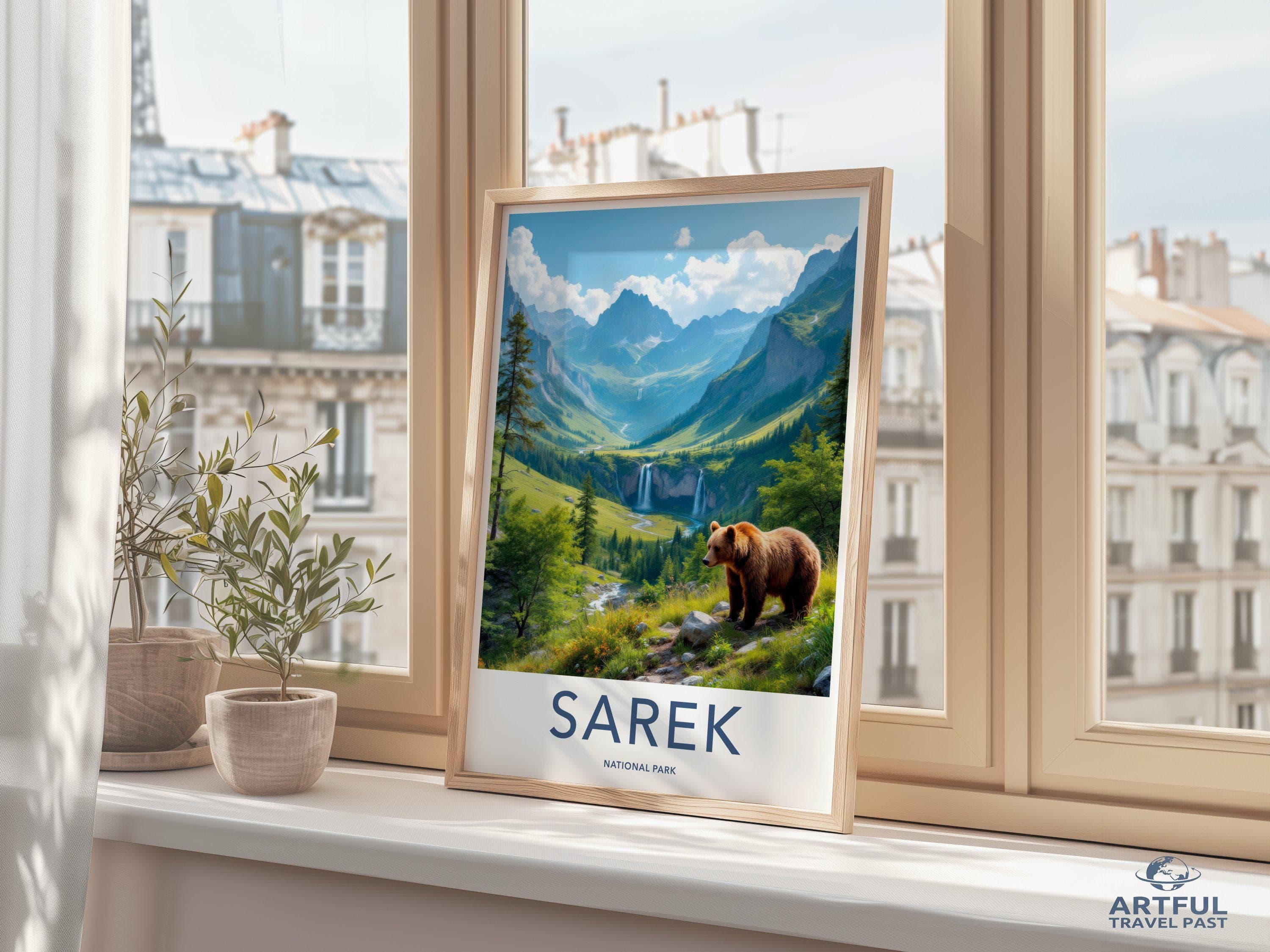 Sarek National Park Poster | Sweden Wall Art