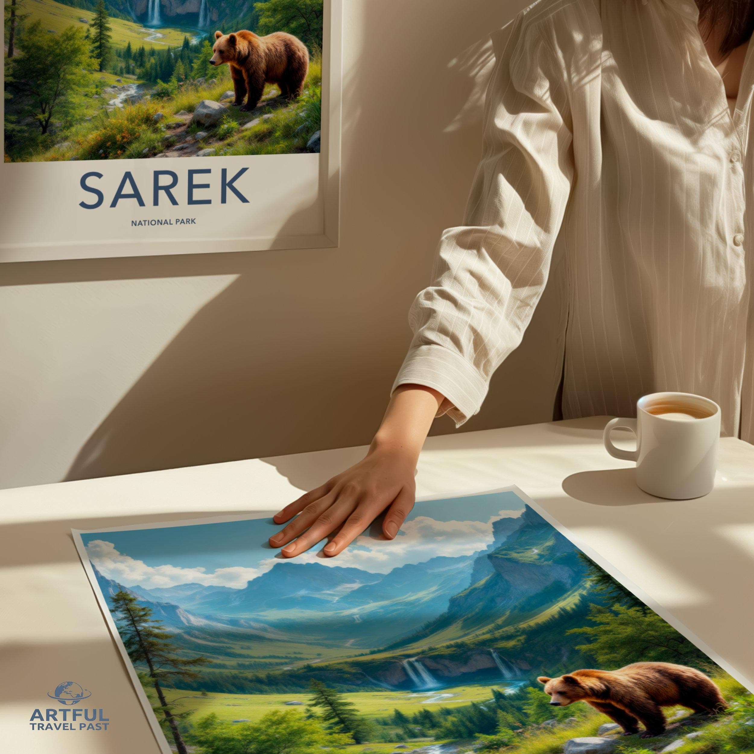 Sarek National Park Poster | Sweden Wall Art