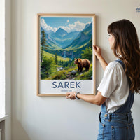 Sarek National Park Poster | Sweden Wall Art