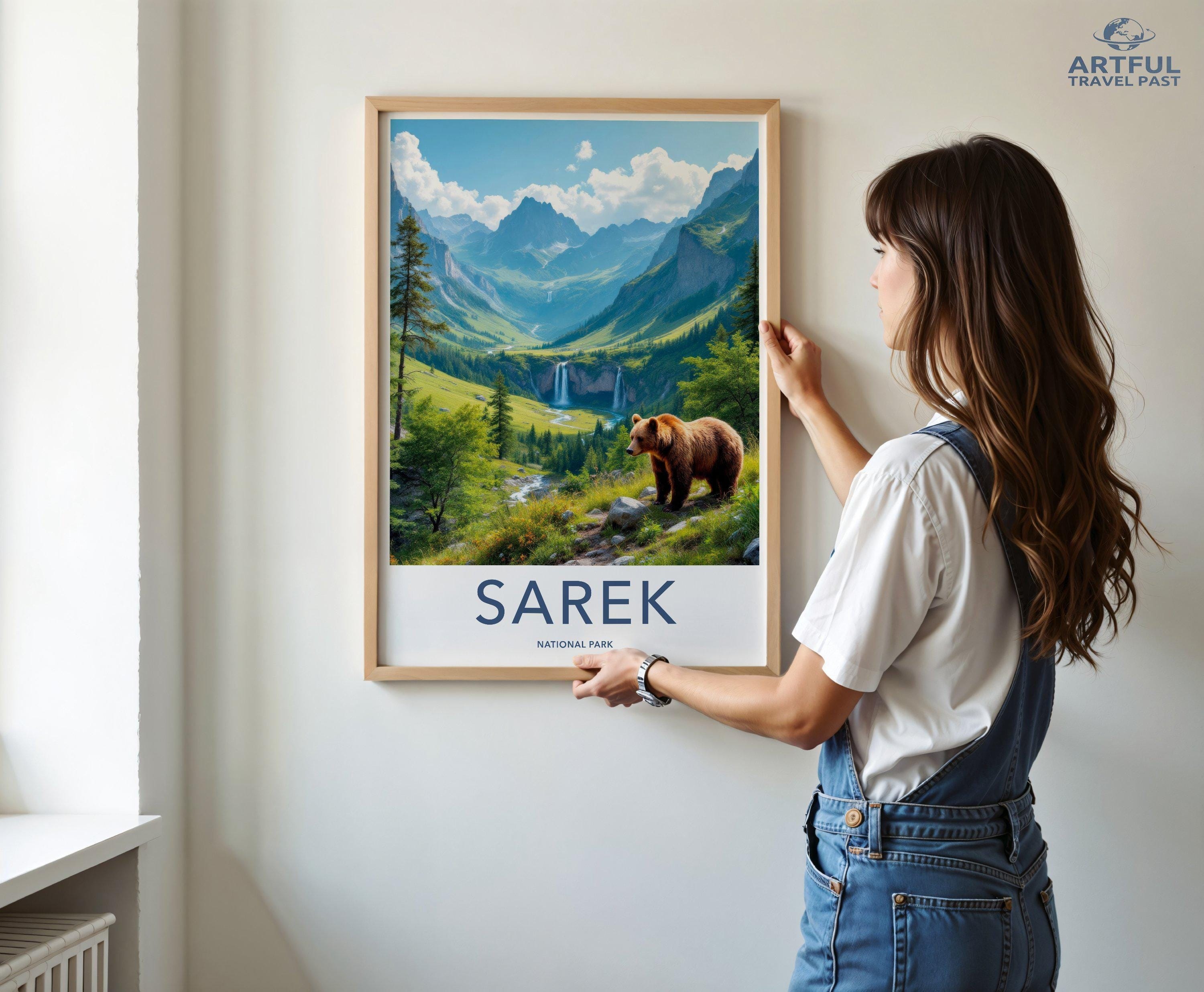 Sarek National Park Poster | Sweden Wall Art