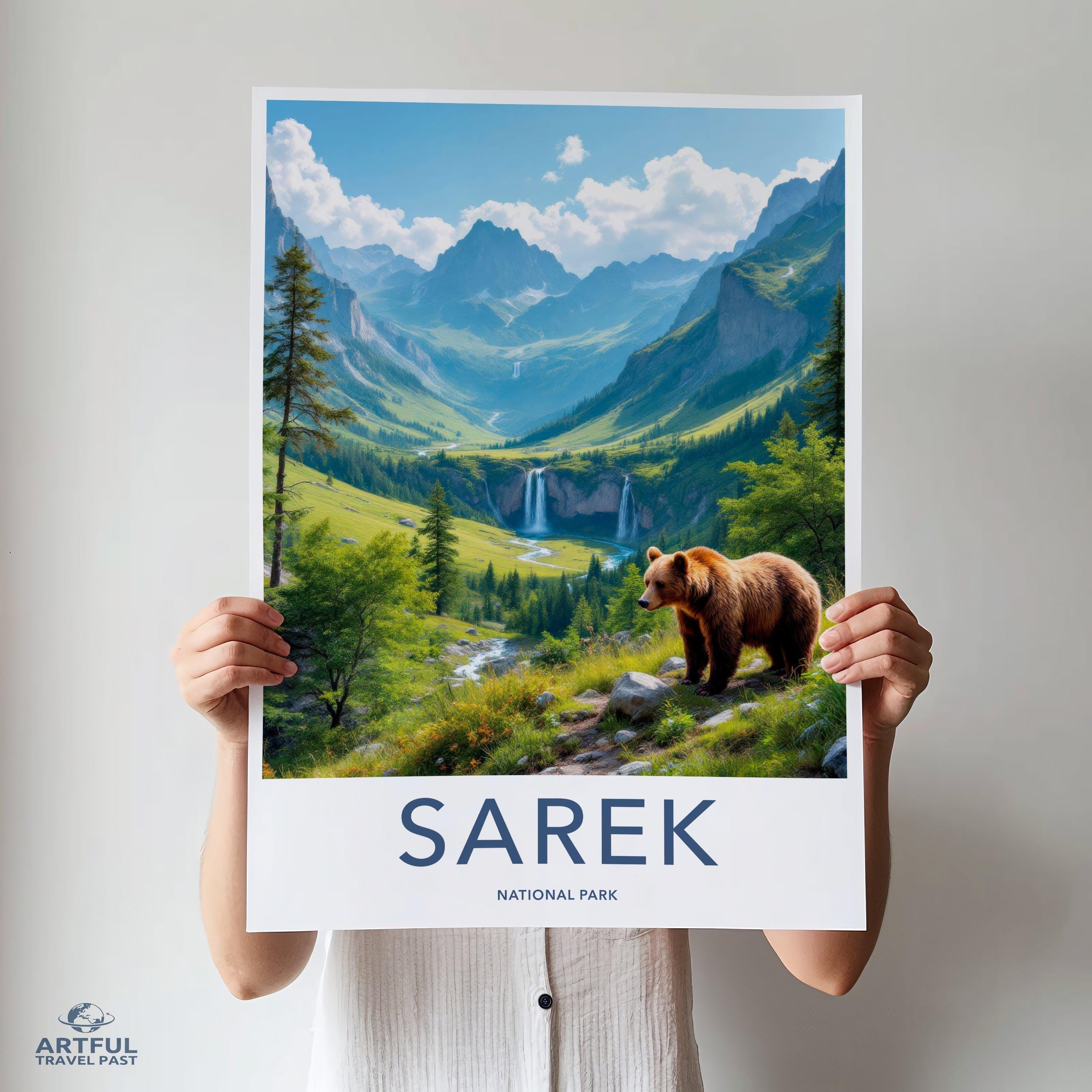 Sarek National Park Poster | Sweden Wall Art