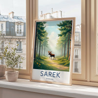 Sarek National Park Poster | Sweden Wall Art