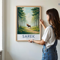 Sarek National Park Poster | Sweden Wall Art