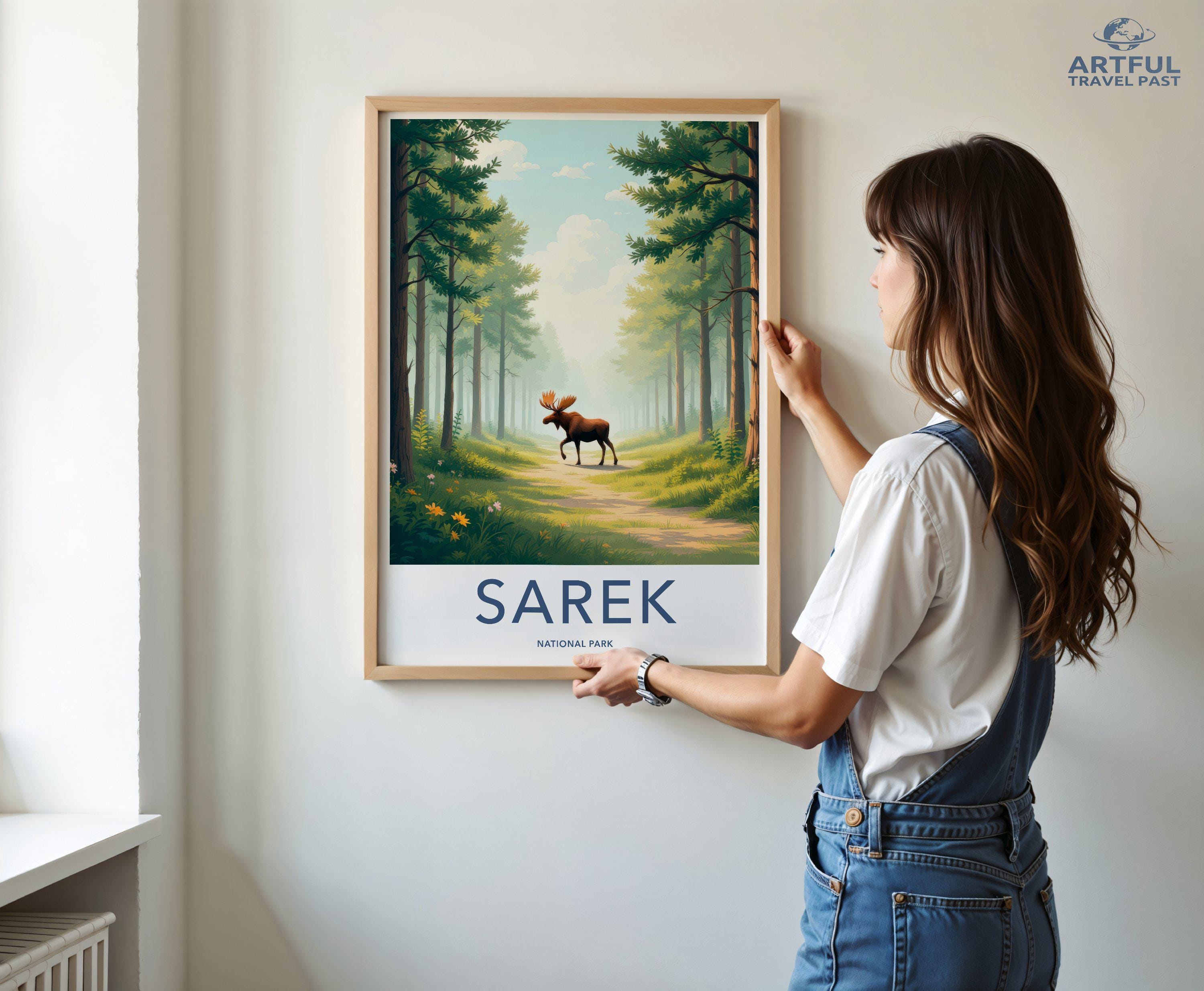 Sarek National Park Poster | Sweden Wall Art