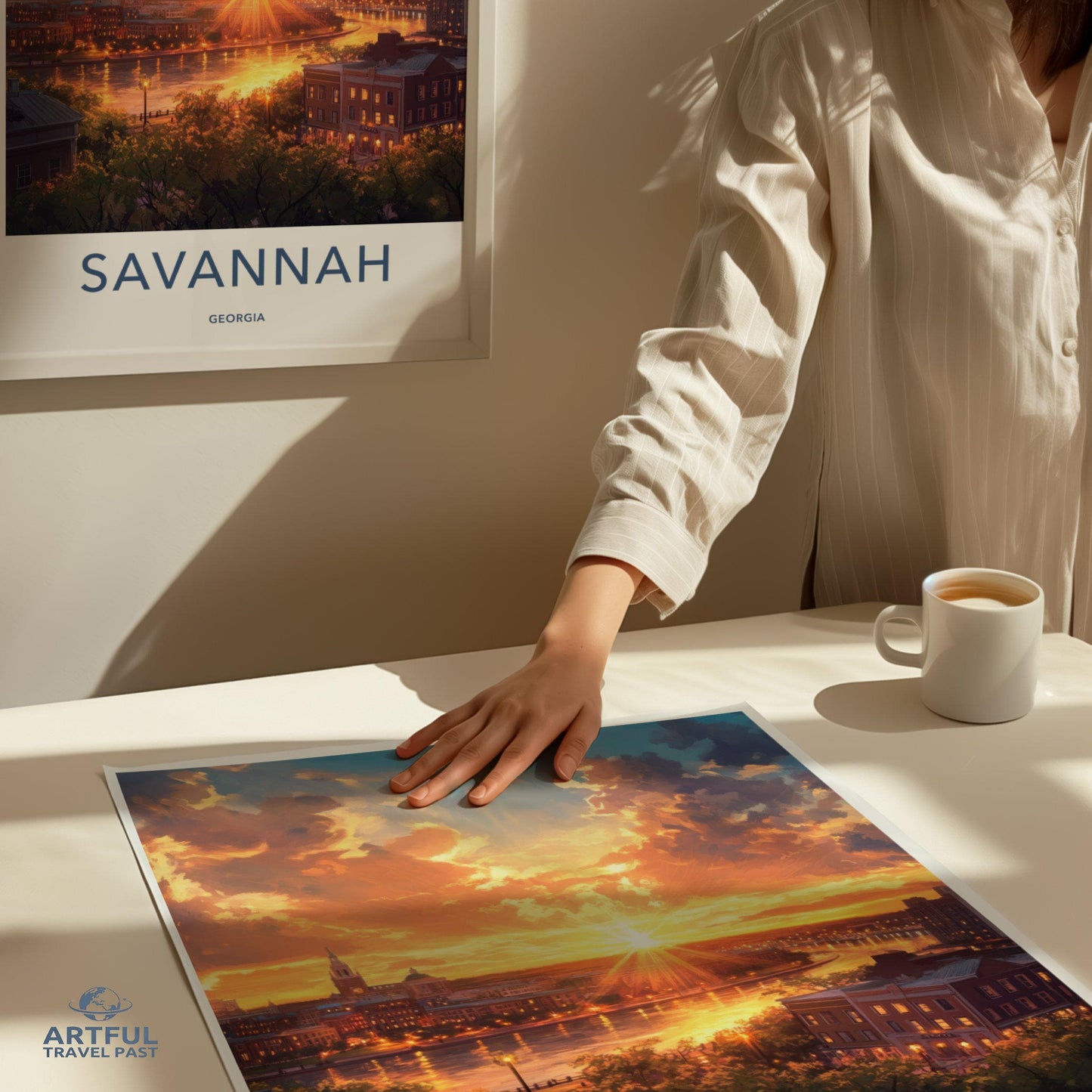 Savannah Poster - Georgia Wall Art