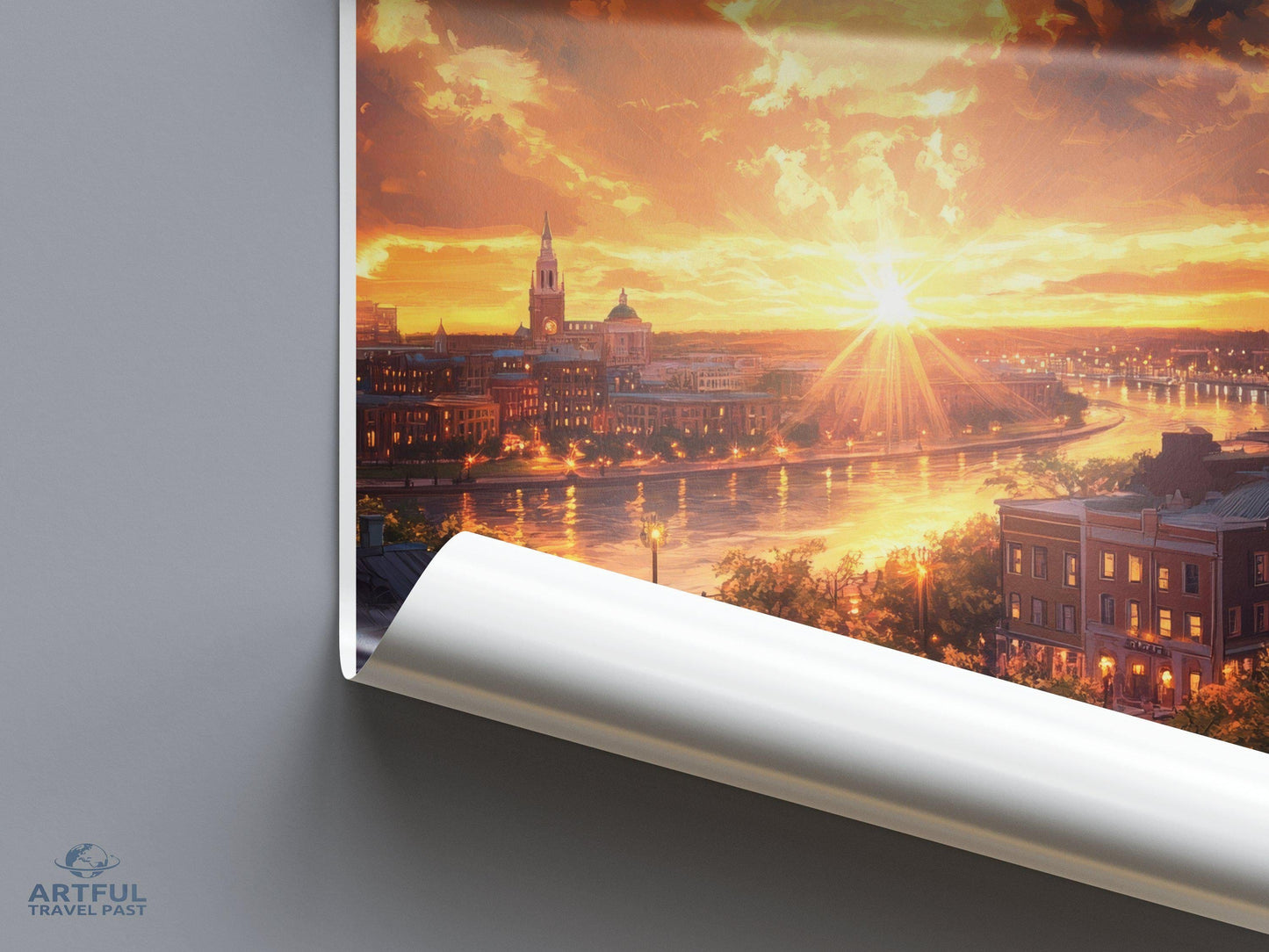 Savannah Poster - Georgia Wall Art