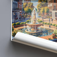 Savannah Poster - Georgia Wall Art