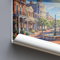 Savannah Poster - Georgia Wall Art