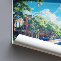 Savannah Poster - Georgia Wall Art