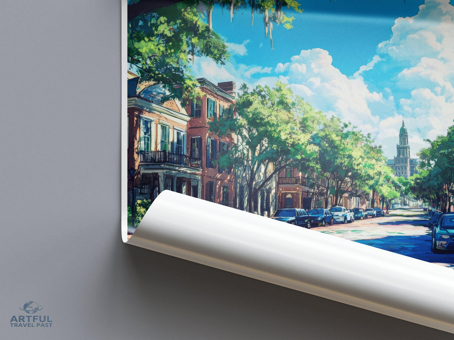 Savannah Poster - Georgia Wall Art