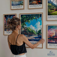 Savannah Poster - Georgia Wall Art