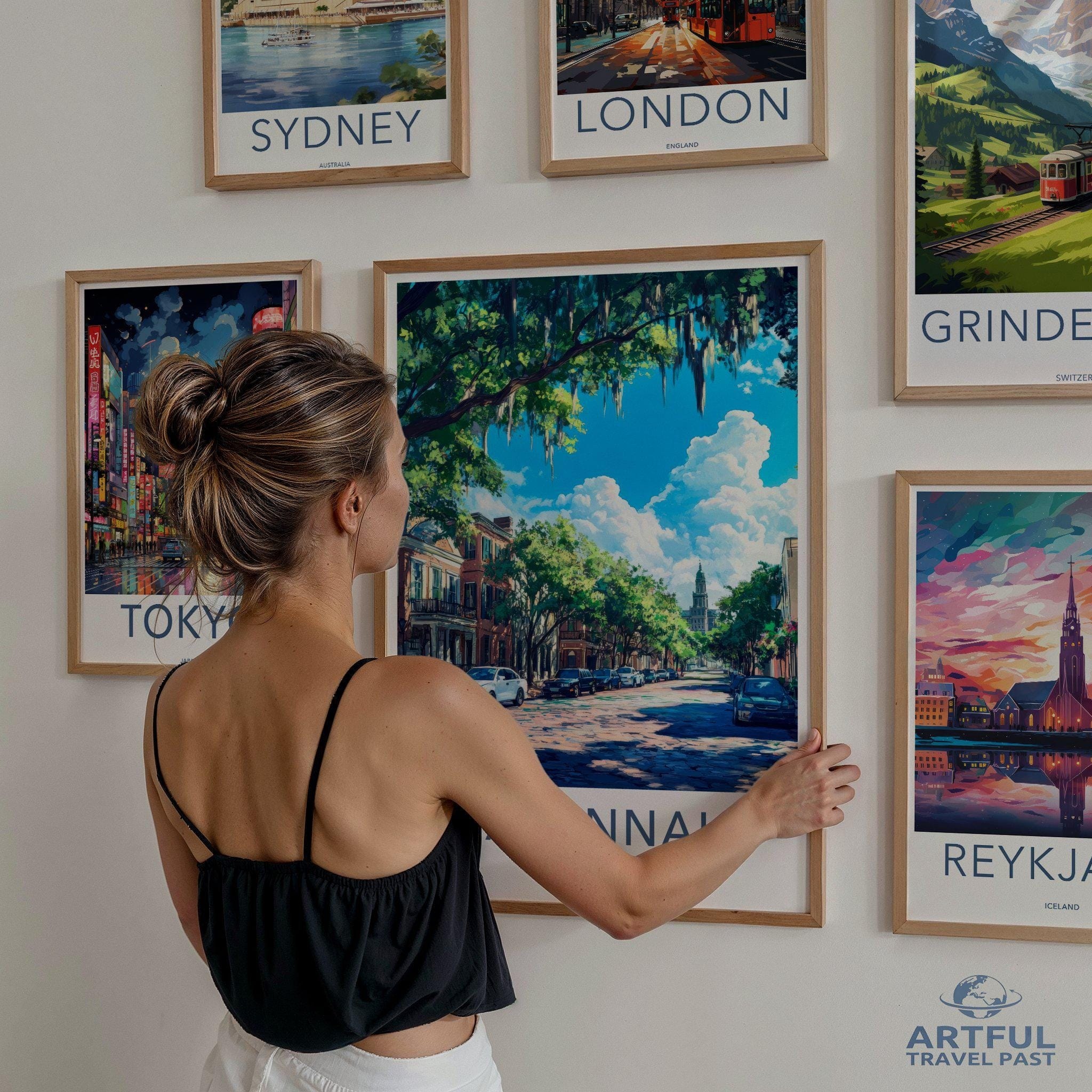 Savannah Poster - Georgia Wall Art
