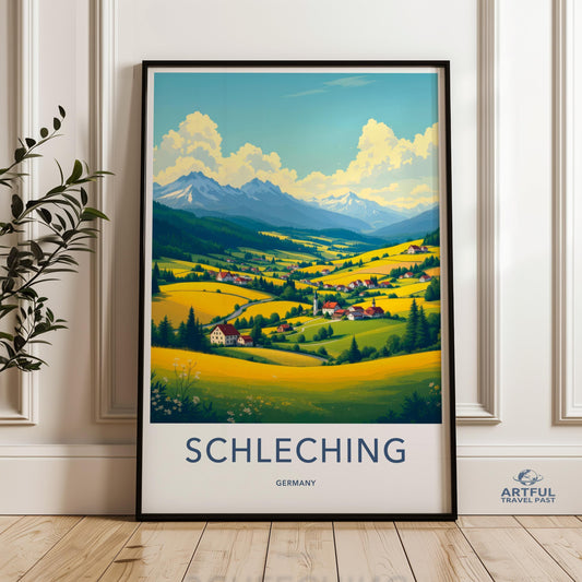 Schleching Germany Poster