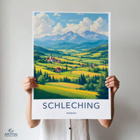 Schleching Poster - Germany Wall Art