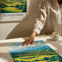 Schleching Poster - Germany Wall Art