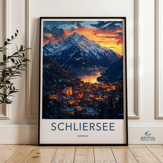 Schliersee Poster - Bavaria Wall Art