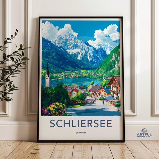 Schliersee Poster - Germany Wall Art