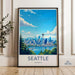 Seattle Poster - Washington Wall Art
