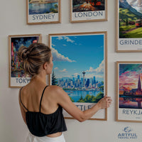 Seattle Poster - Washington Wall Art