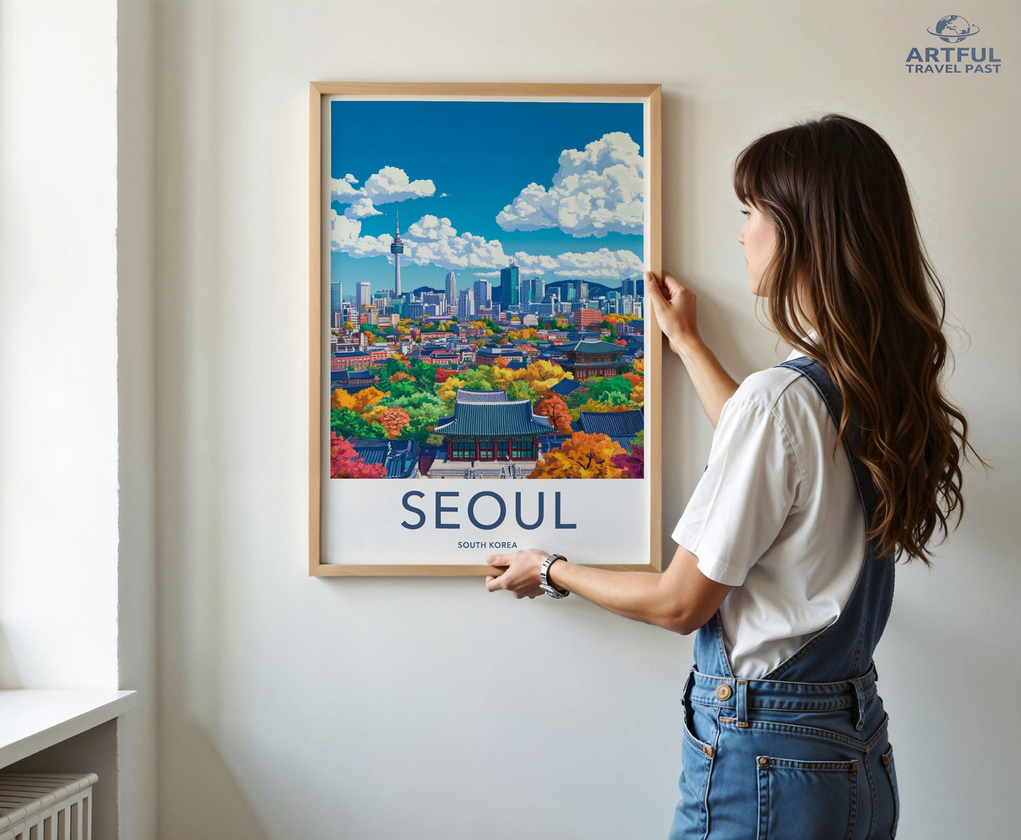 Seoul Poster - South Korea Wall Art