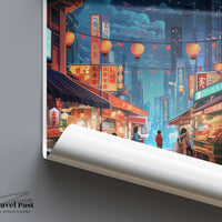 Seoul Poster | South Korea Wall Art | Asia Decor