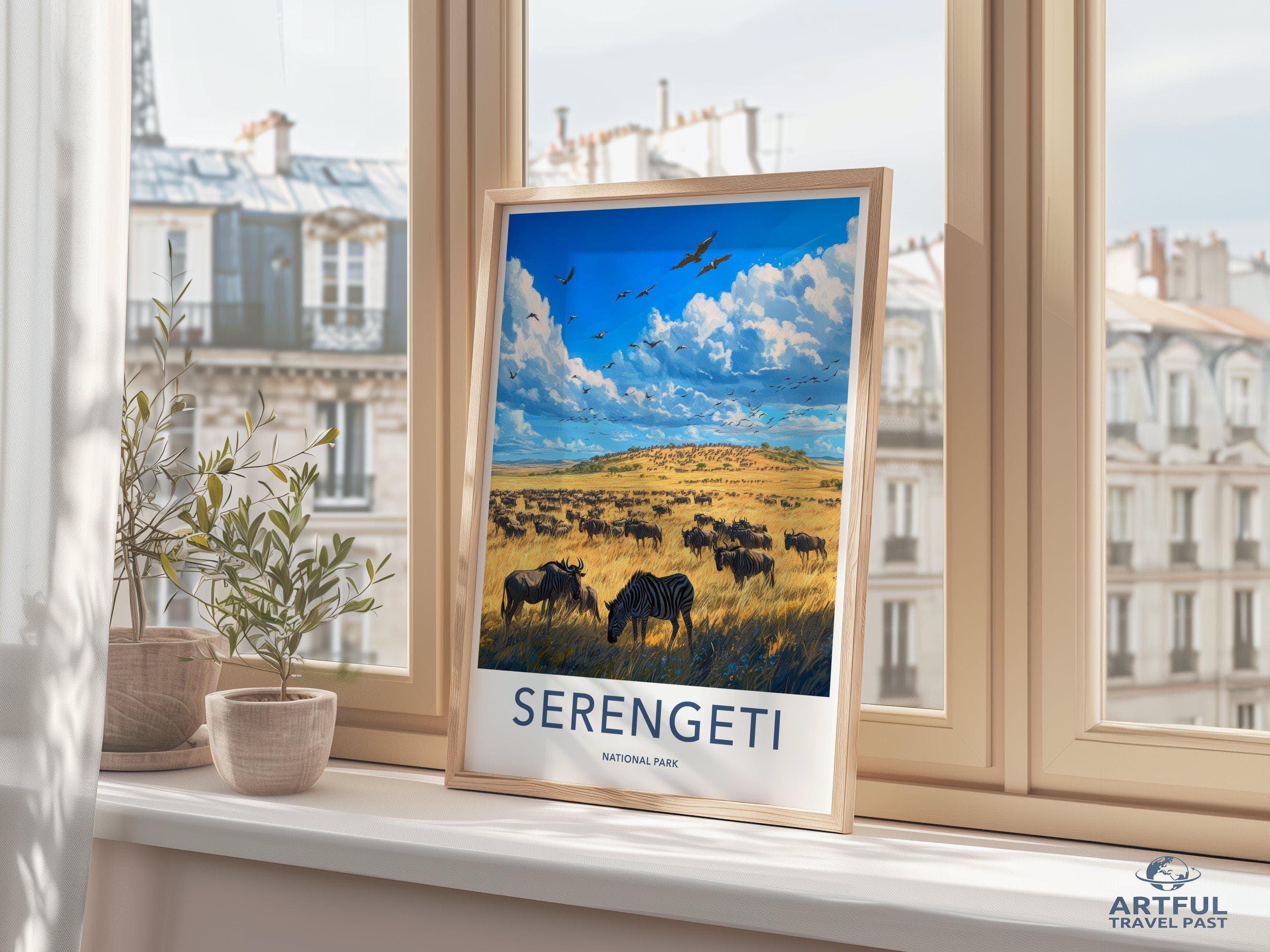 Serengeti National Park Poster