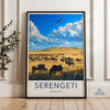 Serengeti National Park Poster | Tanzania Wall Art