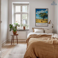 Serengeti Poster - Tanzania Wall Art