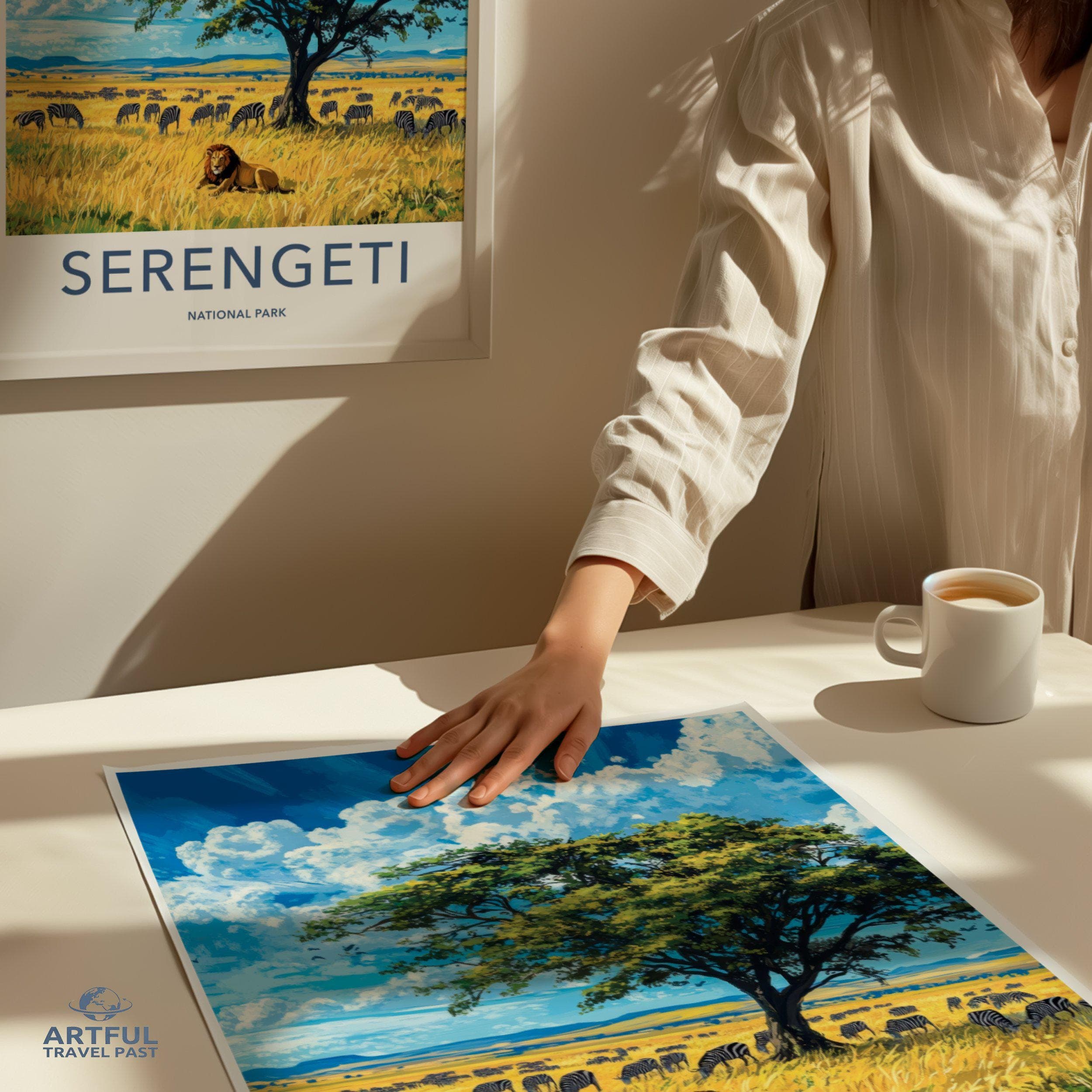 Serengeti Poster - Tanzania Wall Art