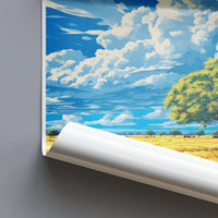 Serengeti Poster - Tanzania Wall Art