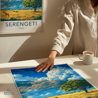 Serengeti Poster - Tanzania Wall Art
