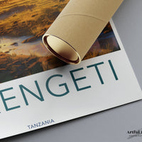 Serengeti Poster - Tanzania Wall Art