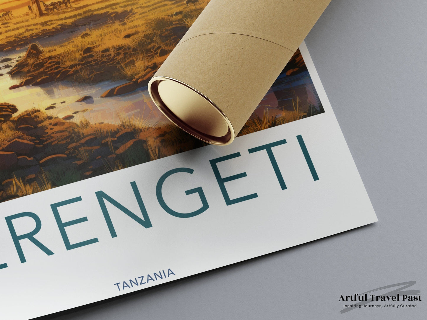 Serengeti Poster - Tanzania Wall Art