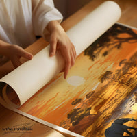 Serengeti Poster - Tanzania Wall Art