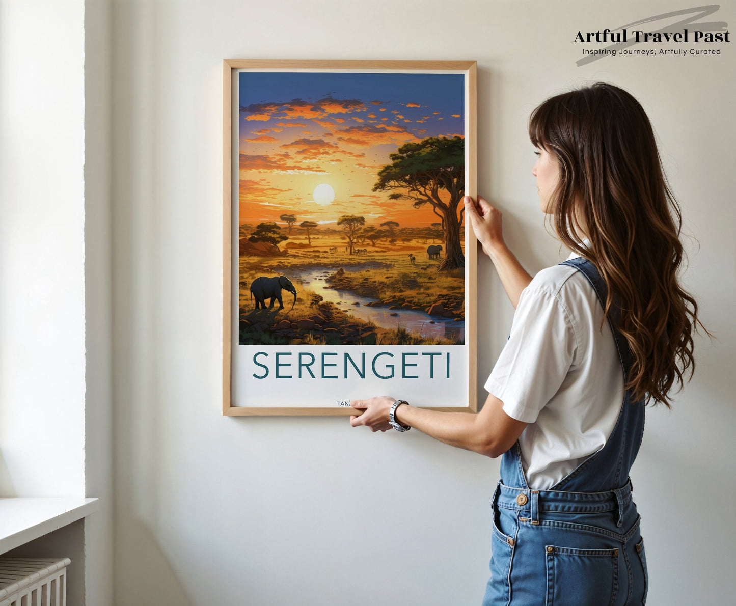 Serengeti Poster - Tanzania Wall Art