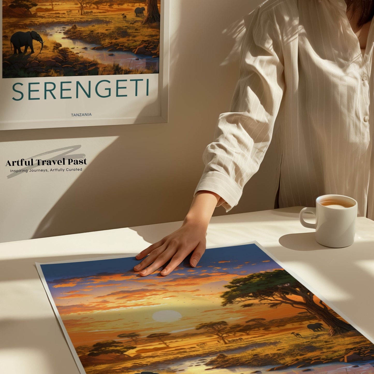 Serengeti Poster - Tanzania Wall Art