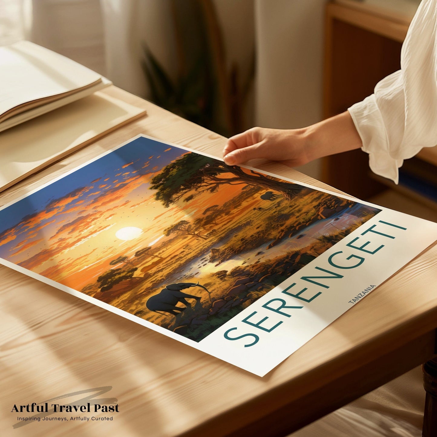 Serengeti Poster - Tanzania Wall Art