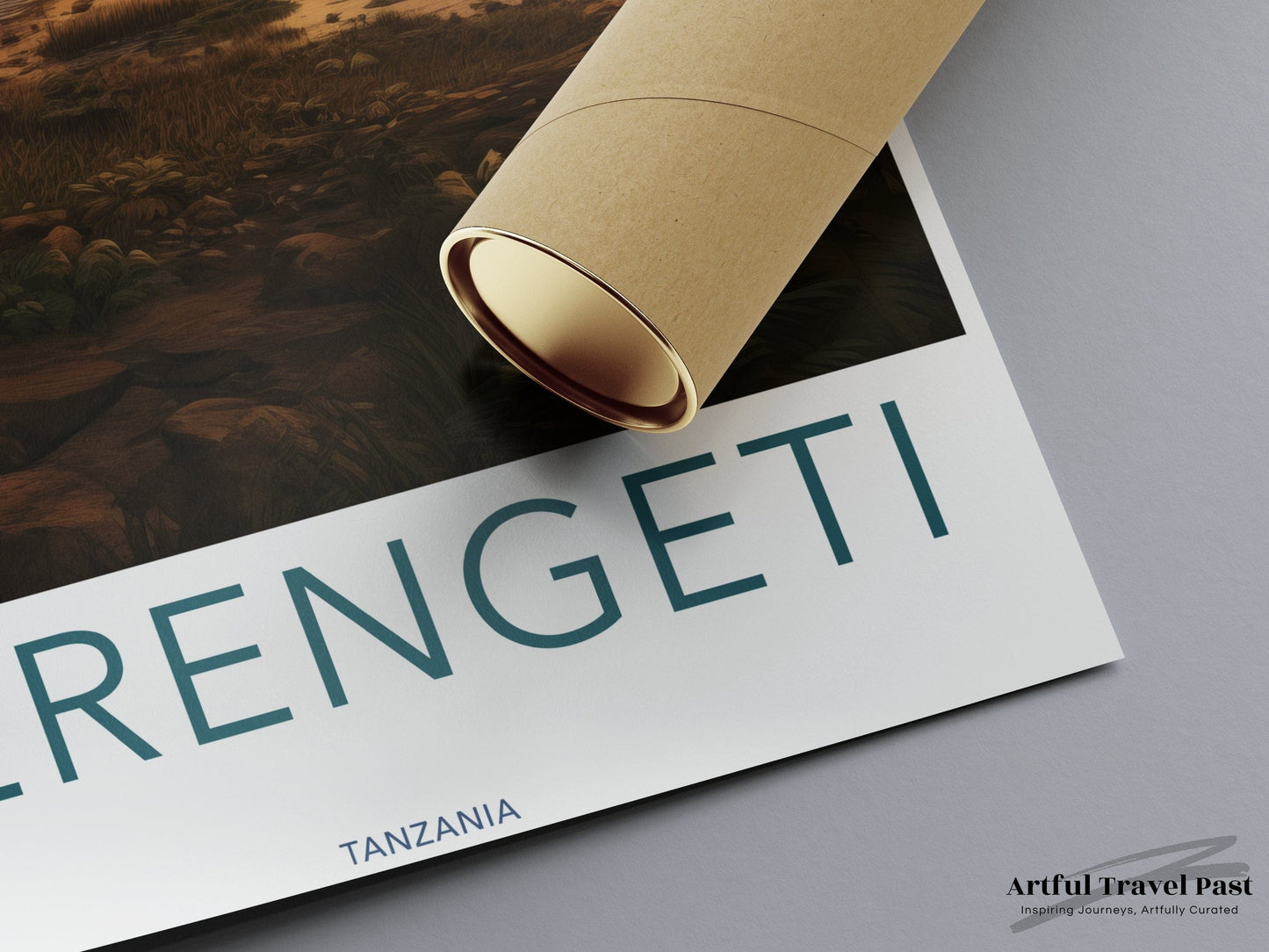 Serengeti Poster - Tanzania Wall Art